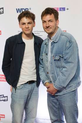 Nico Marischka und Johannes Kienast bei der der Premiere der ZDFneo-Serie Chabos auf dem 11. Seriencamp Festival 2025 im Cinenova Kino. Köln, 05.06.2025