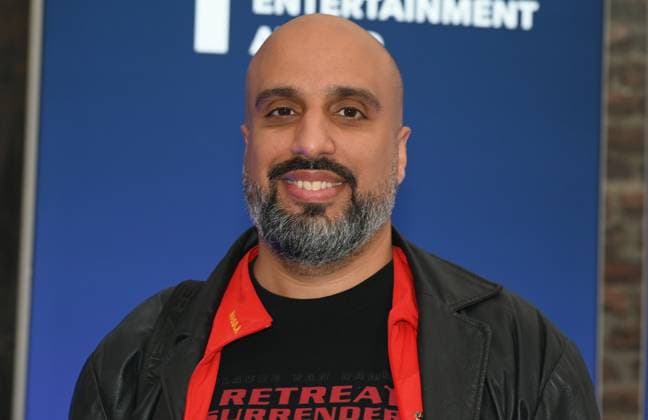 Komiker Abdelkarim (bürgerlich Abdelkarim Zemhoute) kommt zur Preisverleihung Deutscher Entertainment Award 2025