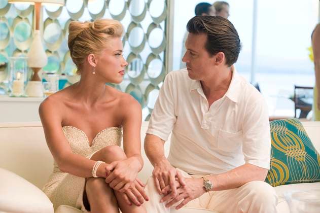 The Rum Diary - filmstill AMBER HEARD & JOHNNY DEPP in The Rum Diary EDITORIAL USE ONLY Copyright: xCAP FBx