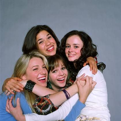 The Sisterhood of the Traveling Pants - filmstill BLAKE LIVELY, AMERICA FERRERA, AMBER TAMBLYN & ALEXIS BLEDEL in The Sisterhood of the Traveling Pants Copyright: xSuppliedxbyxCapitalxPicturesx