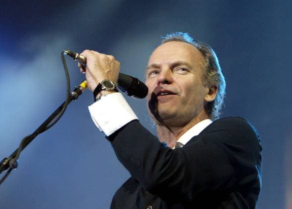 In concert in Milan STING In concert in Milan November 30th, 2004 headshot, portrait, concert, satge, live, gig, performance, singing Milan Italia Italy Copyright: xOmega CapitalxPicturesx