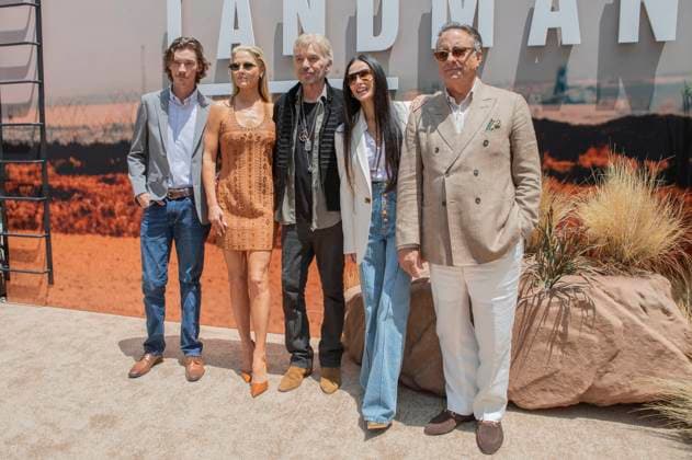 Jacob Lofland, Ali Larter, Billy Bob Thornton, Demi Moore und Andy Garcia beim Emmy For Your Consideration Event zur Paramount+ Serie Landman im Saban Media Center. Los Angeles, 08.06.2025 *** Jacob Lofland, Ali Larter, Billy Bob Thornton, Demi Moore and Andy Garcia at the Emmy For Your Consideration event for the Paramount series Landman at the Saban Media Center Los Angeles, 08 06 2025 Foto:xC.xVanxWagonerx xFuturexImagex landman_5705