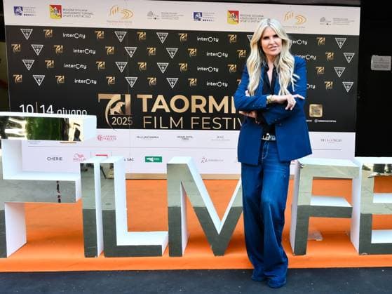 Entertainment Themen der Woche KW24 Taormina, 71st Taormina Film Fest - Opening Press Conference. In the photo Tiziana Rocca  Copyright: xMaurizioxD Avanzox xipa-agency.netx xMaurizioxD Avanzox IPA_Agency_IPA58864007
