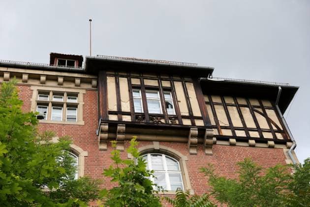 Das alte Landtagsgebäude (Kreml) auf dem Brauhausberg in Potsdam, 9. Juni 2025. Auf dem Gelände soll ein Campus der Universität Potsdam entstehen. Campus Brauhausberg Potsdam