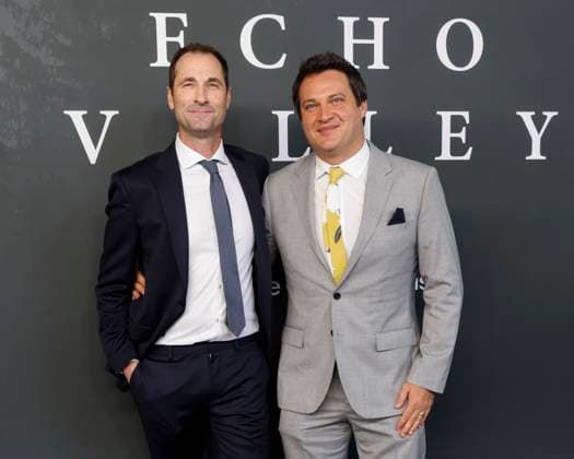 June 10, 2025, London, United Kingdom: Brad Inglesby and Michael Pruss attend the Echo Valley European Premiere at the BFI Southbank in Waterloo, London. London United Kingdom - ZUMAs197 20250610_aaa_s197_363 Copyright: xCatxMorleyx