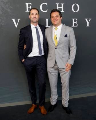 June 10, 2025, London, United Kingdom: Brad Inglesby and Michael Pruss attend the Echo Valley European Premiere at the BFI Southbank in Waterloo, London. London United Kingdom - ZUMAs197 20250610_aaa_s197_369 Copyright: xCatxMorleyx