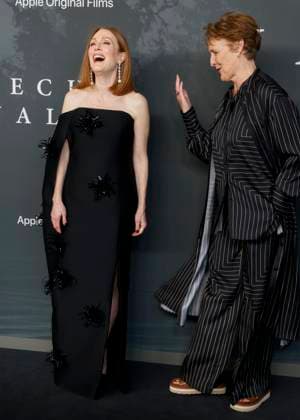 Echo Valley European Premiere at the BFI Southbank in London - 10 Jun 2025 Julianne Moore and Fiona Shaw attend the Echo Valley European Premiere at the BFI Southbank in Waterloo, London. London United Kingdom Copyright: xCatxMorleyx xSOPAxImagesx Cat Morley_Echo Valley European Premiere_Julianne Moore and Fiona Shaw_14146