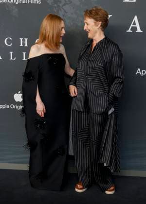 Echo Valley European Premiere at the BFI Southbank in London - 10 Jun 2025 Julianne Moore and Fiona Shaw attend the Echo Valley European Premiere at the BFI Southbank in Waterloo, London. London United Kingdom Copyright: xCatxMorleyx xSOPAxImagesx Cat Morley_Echo Valley European Premiere_Julianne Moore and Fiona Shaw_14148
