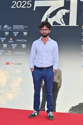 Taormina, 71st Taormina Film Festival 2025 - Day 2, Red Carpet. In the photo: Cesare Bizanti  Copyright: xManuelexMangiarottix xipa-agency.netx xMangiarottix xD avanzox IPA_Agency_IPA58940781