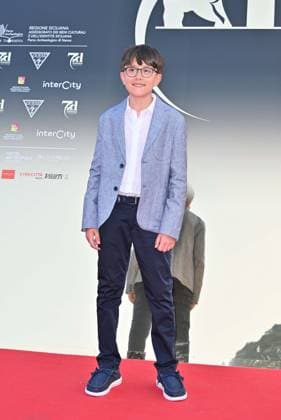 Taormina, 71st Taormina Film Festival 2025 - Day 2, Red Carpet. In the photo: Simone Bagarella  Copyright: xManuelexMangiarottix xipa-agency.netx xMangiarottix xD avanzox IPA_Agency_IPA58940844
