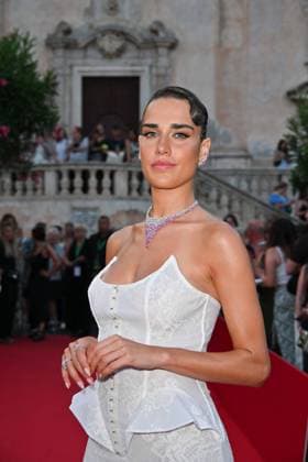Taormina, 71st Taormina Film Festival 2025 - Day 2, Red Carpet. In the photo: Clara  Copyright: xManuelexMangiarottix xipa-agency.netx xMangiarottix xD avanzox IPA_Agency_IPA58941009