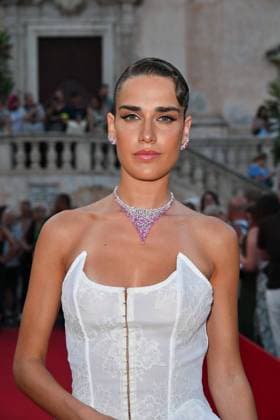 Taormina, 71st Taormina Film Festival 2025 - Day 2, Red Carpet. In the photo: Clara  Copyright: xManuelexMangiarottix xipa-agency.netx xMangiarottix xD avanzox IPA_Agency_IPA58941012