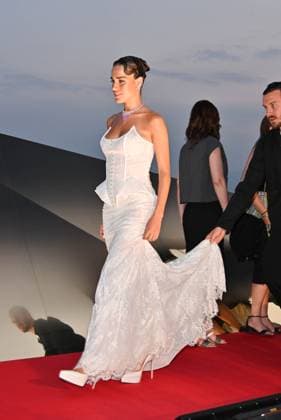 Taormina, 71st Taormina Film Festival 2025 - Day 2, Red Carpet. In the photo: Clara  Copyright: xManuelexMangiarottix xipa-agency.netx xMangiarottix xD avanzox IPA_Agency_IPA58941135
