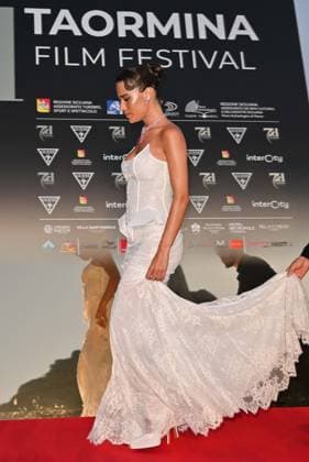 Taormina, 71st Taormina Film Festival 2025 - Day 2, Red Carpet. In the photo: Clara  Copyright: xManuelexMangiarottix xipa-agency.netx xMangiarottix xD avanzox IPA_Agency_IPA58941143