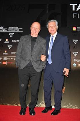 Taormina, 71st Taormina Film Festival 2025 - Day 2, Red Carpet. In the photo: Luca Zingaretti  Copyright: xManuelexMangiarottix xipa-agency.netx xMangiarottix xD avanzox IPA_Agency_IPA58941602