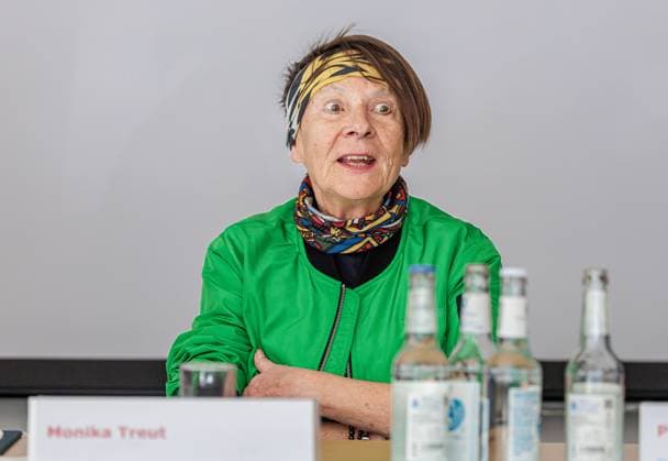 12.06.2025. Düsseldorf. 2025 wird der Helmut-Käutner-Preis der Landeshauptstadt Düsseldorf zum 18. Mal verliehen. In diesem Jahr geht die mit 10.000 Euro dotierte Auszeichnung an die Regisseurin, Produzentin und Autorin Monika Treut. Düsseldorf Filmmuseum Nordrhein-Westfalen Deutschland