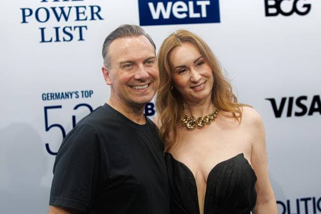 Award - The Power List - Germany s Top 50 Tim Raue und Katharina Raue bei The Power List - Germany s Top 50 im Restaurant Sphere im Fernsehturm am 05.06.2025 in Berlin Copyright: xEventpressxKochanx
