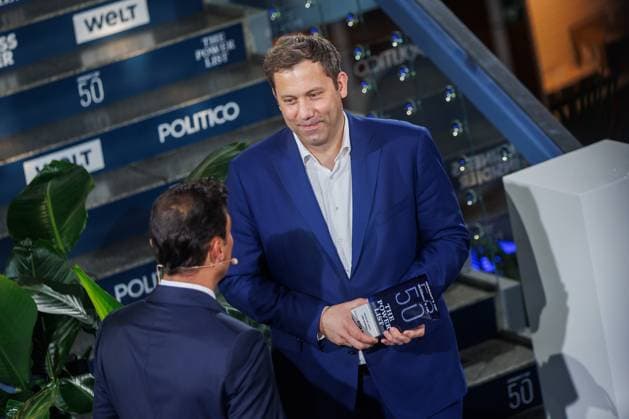 Award - The Power List - Germany s Top 50 Lars Klingbeil bei The Power List - Germany s Top 50 im Restaurant Sphere im Fernsehturm am 05.06.2025 in Berlin Copyright: xEventpressxKochanx