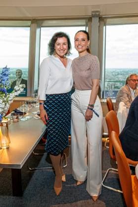 Award - The Power List - Germany s Top 50 Dorothee Bär und Franca Lehfeldt bei The Power List - Germany s Top 50 im Restaurant Sphere im Fernsehturm am 05.06.2025 in Berlin Copyright: xEventpressxKochanx