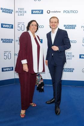 Award - The Power List - Germany s Top 50 Barbara Körner, und Robert Schneider bei The Power List - Germany s Top 50 im Restaurant Sphere im Fernsehturm am 05.06.2025 in Berlin Copyright: xEventpressxKochanx