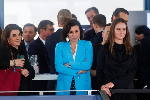 Award - The Power List - Germany s Top 50 Dorothee Bär bei The Power List - Germany s Top 50 im Restaurant Sphere im Fernsehturm am 05.06.2025 in Berlin Copyright: xEventpressxKochanx