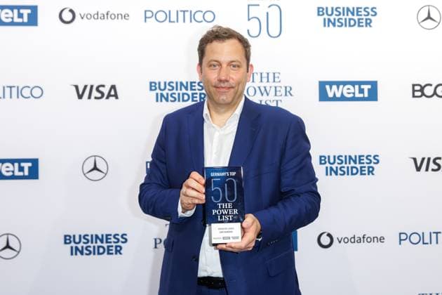 Award - The Power List - Germany s Top 50 Lars Klingbeil bei The Power List - Germany s Top 50 im Restaurant Sphere im Fernsehturm am 05.06.2025 in Berlin Copyright: xEventpressxKochanx