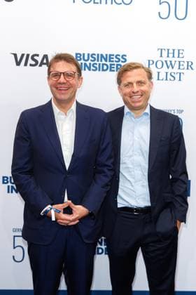 Award - The Power List - Germany s Top 50 Alexander Sixt und Konstantin Sixt bei The Power List - Germany s Top 50 im Restaurant Sphere im Fernsehturm am 05.06.2025 in Berlin Copyright: xEventpressxKochanx