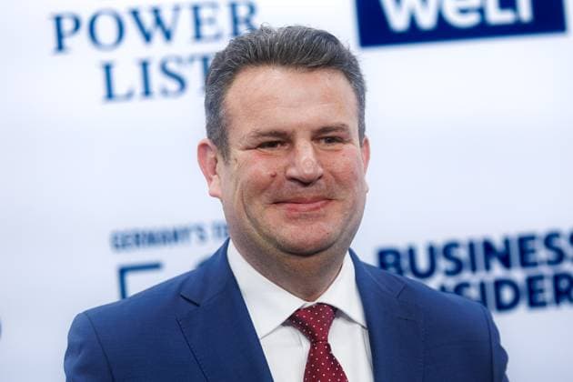 Award - The Power List - Germany s Top 50 Hubertus Heil bei The Power List - Germany s Top 50 im Restaurant Sphere im Fernsehturm am 05.06.2025 in Berlin Copyright: xEventpressxKochanx