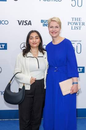 Award - The Power List - Germany s Top 50 Reem Alabali-Radovan und Manuela Schwesig bei The Power List - Germany s Top 50 im Restaurant Sphere im Fernsehturm am 05.06.2025 in Berlin Copyright: xEventpressxKochanx