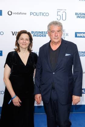 Award - The Power List - Germany s Top 50 Martina Gedeck und Markus Imboden bei The Power List - Germany s Top 50 im Restaurant Sphere im Fernsehturm am 05.06.2025 in Berlin Copyright: xEventpressxKochanx