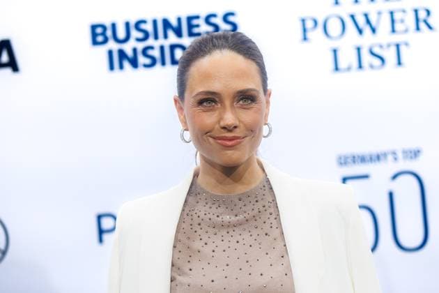 Award - The Power List - Germany s Top 50 Franca Lehfeldt bei The Power List - Germany s Top 50 im Restaurant Sphere im Fernsehturm am 05.06.2025 in Berlin Copyright: xEventpressxKochanx