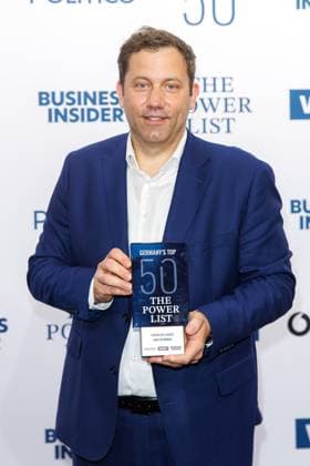 Award - The Power List - Germany s Top 50 Lars Klingbeil bei The Power List - Germany s Top 50 im Restaurant Sphere im Fernsehturm am 05.06.2025 in Berlin Copyright: xEventpressxKochanx