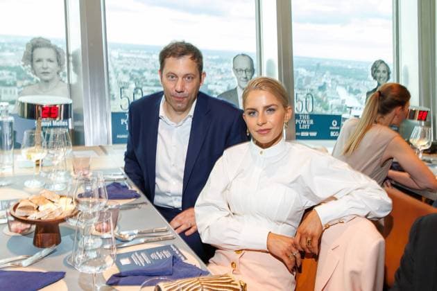 Award - The Power List - Germany s Top 50 Lars Klingbeil und Caroline Daur bei The Power List - Germany s Top 50 im Restaurant Sphere im Fernsehturm am 05.06.2025 in Berlin Copyright: xEventpressxKochanx