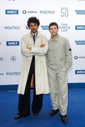 Award - The Power List - Germany s Top 50 Langston Uibel und Aaron Altaras bei The Power List - Germany s Top 50 im Restaurant Sphere im Fernsehturm am 05.06.2025 in Berlin Copyright: xEventpressxKochanx