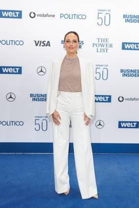 Award - The Power List - Germany s Top 50 Franca Lehfeldt bei The Power List - Germany s Top 50 im Restaurant Sphere im Fernsehturm am 05.06.2025 in Berlin Copyright: xEventpressxKochanx
