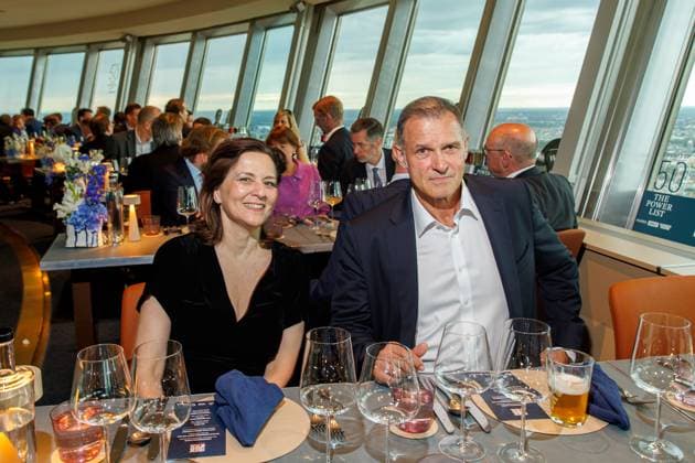 Award - The Power List - Germany s Top 50 Martina Gedeck und Heiko Kiesow bei The Power List - Germany s Top 50 im Restaurant Sphere im Fernsehturm am 05.06.2025 in Berlin Copyright: xEventpressxKochanx