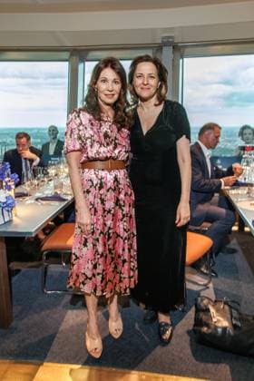 Award - The Power List - Germany s Top 50 Iris Berben und Martina Gedeck bei The Power List - Germany s Top 50 im Restaurant Sphere im Fernsehturm am 05.06.2025 in Berlin Copyright: xEventpressxKochanx