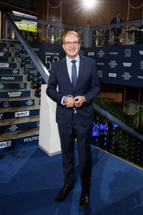 Award - The Power List - Germany s Top 50 Alexander Dobrindt bei The Power List - Germany s Top 50 im Restaurant Sphere im Fernsehturm am 05.06.2025 in Berlin Copyright: xEventpressxKochanx