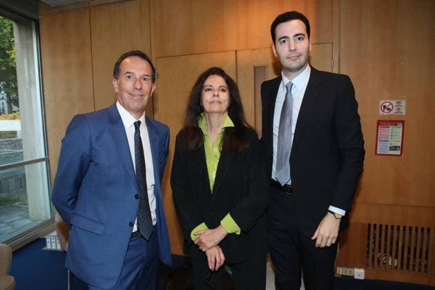 Presentation of the LOréal UNESCO for Women in Science Awards Ceremony at UNESCO in Paris on June 12, 2025 Nicolas Hieronimus Chief Executive Officer of the LOréal group , Françoise Bettencourt Meyers and her son Jean Victor Meyers Prix International LOréal UNESCO pour les Femmes et la Science à lUNESCO, Paris, France Bertrand Rindoff Bestimage Ceremony of the LOréal UNESCO for Women in Science Awards Ceremony at UNESCO in Paris, France on June 12, 2025 Paris France  Copyright: xBERTRANDxRINDOFFxPETROFFx xBESTIMAGExBERTRANDxRINDOFFxPETROFFx xBESTIMAGEx