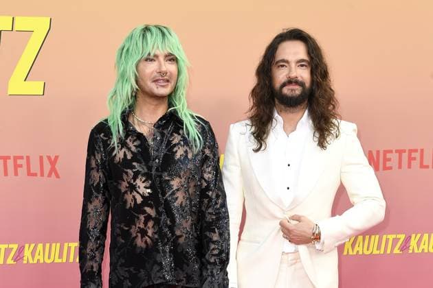 Bill Kaulitz und Tom Kaulitz beim Special Screening von Kaulitz & Kaulitz Staffel 2 im Delphi Filmpalast in Berlin am 12.06.2025 *** Bill Kaulitz and Tom Kaulitz at the special screening of Kaulitz Kaulitz season 2 at the Delphi Filmpalast in Berlin on 12 06 2025