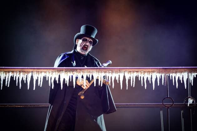 King Diamond live at Sweden Rock Festival 2025 Solvesborg, Sweden. 04th, June 2025. The Danish heavy metal vocalist and musician King Diamond performs a live concert during the Swedish music festival Sweden Rock Festival 2025 in Solvesborg. Sweden, Blekinge, Sölvesborg, Norje  Copyright: xGonzalesxPhoto TerjexDokkenx