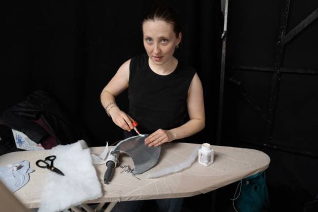 June 13, 2025, London, England, United Kingdom: The BA Fashion students from the University of Westminster are presenting their annual graduate show this evening in London. The event opens at 18:30 at Ambika P3, featuring runway presentations that highlight the final-term collections crafted by undergraduates in their final year. Attendees can expect a diverse display of menswear and womenswear, textile innovation, tailoring and experimental design, reflecting each studentÃ¢â‚¬â ¢s creative identity and technical proficiency. The show aims to mark the culmination of years of academic and practical training, offering observers insight into the next generation of designers entering the industry. London United Kingdom - ZUMAp242 20250613_zip_p242_026 Copyright: xJoaoxDanielxPereirax