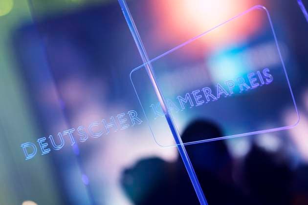 Das Logo zum Event beim Deutschen Kamerapreis 2025 im WDR Funkhaus. (Themenbild, Symbolbild) Köln, 13.06.2025 NRW Deutschland Copyright: xChristophxHardtx