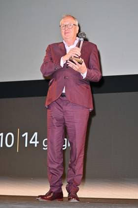 Taormina: Taormina, 71st Taormina Film Festival 2025 - Award Ceremony In the photo: Geoffrey Rush Taormina  - ZUMAp169 20250613_zea_p169_1352 Copyright: xManuelexMangiarottix