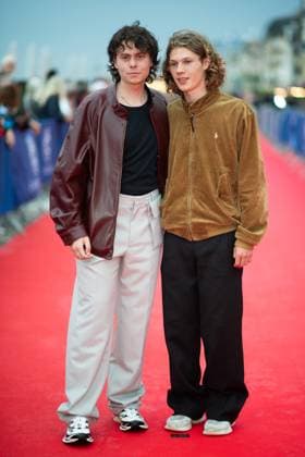 Cabourg Award Ceremony Red Carpet Mathieu Lucci and Samuel Kircher attending the awards ceremony red carpet as part of the 39th Cabourg Film Festival in Cabourg, France on June 13, 2025. Photo by Aurore Marechal ABACAPRESS.COM Cabourg France  Copyright: xMarechalxAurore ABACAx