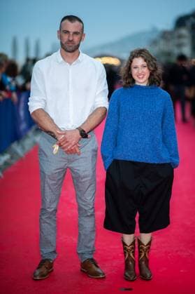 Cabourg Award Ceremony Red Carpet Julien Ernwein and Juliette Gasquet attending the awards ceremony red carpet as part of the 39th Cabourg Film Festival in Cabourg, France on June 13, 2025. Photo by Aurore Marechal ABACAPRESS.COM Cabourg France  Copyright: xMarechalxAurore ABACAx