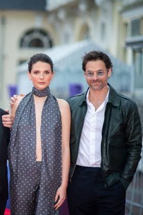 Cabourg Award Ceremony Red Carpet Josephine Japy and Clement Ducol attending the awards ceremony red carpet as part of the 39th Cabourg Film Festival in Cabourg, France on June 13, 2025. Photo by Aurore Marechal ABACAPRESS.COM Cabourg France  Copyright: xMarechalxAurore ABACAx
