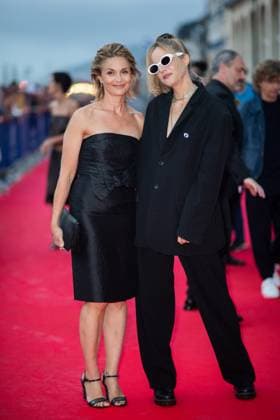 Cabourg Award Ceremony Red Carpet Barbara Schulz and Charlotte Colbert attending the awards ceremony red carpet as part of the 39th Cabourg Film Festival in Cabourg, France on June 13, 2025. Photo by Aurore Marechal ABACAPRESS.COM Cabourg France  Copyright: xMarechalxAurore ABACAx