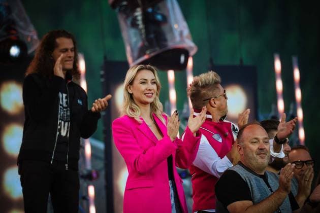 13.06.2025, Bad Kleinkirchheim, AUT, Unterwegs in Kärnten, Wenn die Musi Spielt, Pressekonferenz, Bild Anna-Carina Woitschak,