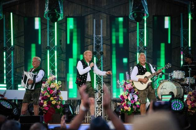 13.06.2025, Bad Kleinkirchheim, AUT, Unterwegs in Kärnten, Wenn die Musi Spielt, Pressekonferenz, Bild Die Edlseer,